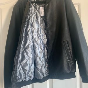BRAND NEW NEVER WOREN PRONTO UOMO LEATHER JACKET
